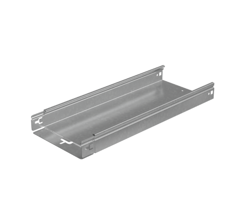 Лоток неперф. 50х200х1,2 L6000 мм "Быстрый монтаж ПЛЮС"  LNplus50-200-1.2-6000  КМ - профиль