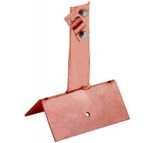 Дер. пр. кр. 6-10мм вин. кон. шир. h=100мм медь  ZDP81-50-4-16-100  IEK