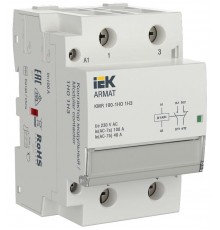 ARMAT Контактор модульный KMR 100А 24В AC/DC 1НО 1НЗ  AR-KMR20-100-11-024  IEK