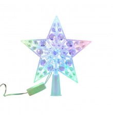 Фигура светодиодная "Звезда" на елку цвет: RGB, 10 LED, 17 см  501-002  NEON-NIGHT