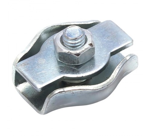 Зажим троса стальной D5мм Simplex (100шт/уп)  PR08.4029  Промрукав