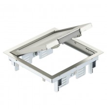 Лючок GES4M-2 (универсальный) 6xModul45 (сталь) (GES4M-2 10U)  7405191  OBO Bettermann