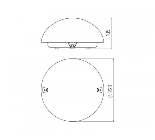 Светильник пылевлагозащищенный под лампу для ЖКХ НБП 06-60-012 антивандальный (молочный) "Сириус" 60Вт, Е27, 220В, IP54, У3  Б0048410  ЭРА