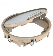 Лючок GESR7U (универсальный) 10xModul45 (для 2xUT3+1хUT4, полиамид, бежевый)  7405460  OBO Bettermann