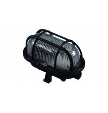 Светильник пылевлагозащищенный для ЖКХ НПБ 03-60-003 ЛН 1х60Вт IP54 Евро ПСХ черный решетка пластик  11039  Владасвет