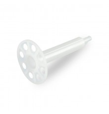 Тарельчатый дюбель гриб с гвоздем для ПМ IN70 белый (100 шт/уп)  PR08.12252  Промрукав