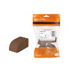 Заглушка кабельной трассы КМЗ 15х10 бук (4 шт./комп.)  SQ0411-0330  TDM