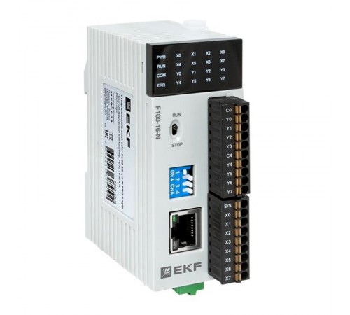 Программируемый контроллер F100 16 в/в N PRO-Logic EKF PROxima  F100-16-N  EKF