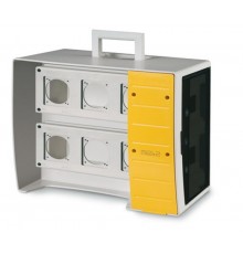 MBOX2. Корпус на 16 модулей и 6 постов с основанием 70х87 мм.  DIS6560026  DKC