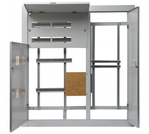 Корпус метал. этажный ЩЭ-4 на 4кв. 1010х950х100 IP31 без клем. блока  30712DEK  DEKraft