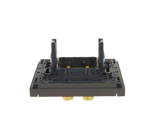 FORTE&PIANO Аудиорозетка 4-местная FP339 серый  FP-S40-K03  IEK