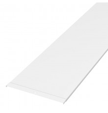 Крышка лотка 300х3000 RAL 9003 (12 м/уп)  PR16.10293  Промрукав