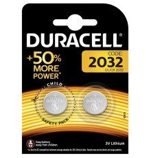 Батарейки Duracell DL/CR2032-2BL  Б0037273  Duracell