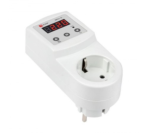 Цифровое розеточное реле напряжения MRVs-16 PROxima  MRVs-16  EKF