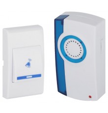 Звонок дверной A04 беспроводной, белый  Б0053278  ЭРА