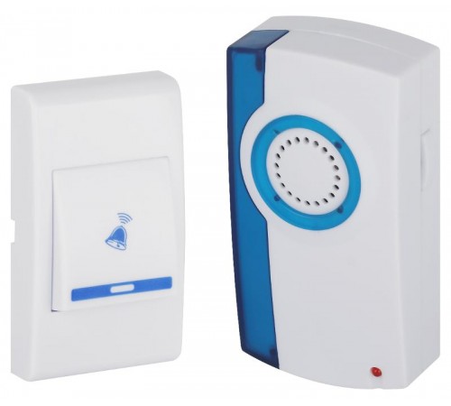 Звонок дверной A04 беспроводной, белый  Б0053278  ЭРА