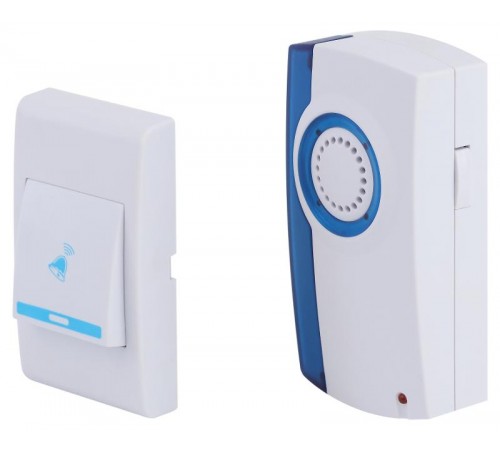 Звонок дверной A04 беспроводной, белый  Б0053278  ЭРА