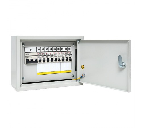 Щит осветительный ОЩВ с автоматическими выключателями 3P 1x63A 1P 9x16A  oshv-63-9  EKF