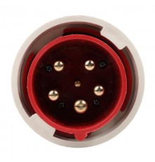 Вилка 035-63А-6h-380AC-3P+PE+N-IP67  222743  КЭАЗ