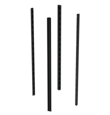 Стойки вертикальные, В=2000мм, без дополнительных креплений, 4шт RAL9005  R5KMN20B  DKC