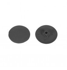 Заглушка для шуруп-стяж. PZ 5 /HEX 5 мм тёмно-серая (50 шт) - пакет  Krep  108778  Tech-KREP