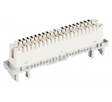 Krone 6089 1 121-06 Плинт размыкаемый LSA PROFIL, на 10 пар, маркировка 0-9, без цветового обозначения 