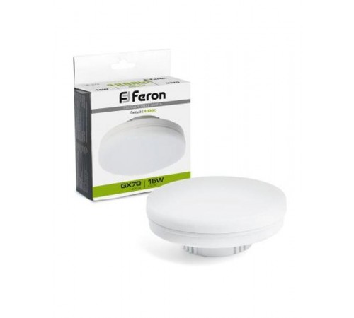 Лампа cветодиодная, (15W) 230V GX70 4000K, LB-472  48304  FERON