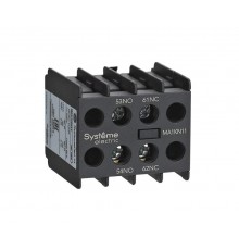 БЛОК ДОПОЛНИТЕЛЬНЫХ КОНТАКТОВ MA1KN 1НО+1НЗ  MA1KN11  Systeme Electric