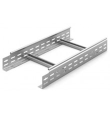 Лестничный лоток замковый 300х80х3000, толщ. 1,5 мм, гор. цинк, 313381  НЛО-300х80х3000-1,5-ГЦ   Ostec