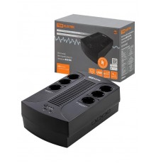 Источник бесперебойного питания ИБП 850 ВА 6 розеток +2USB  SQ1204-0002  TDM