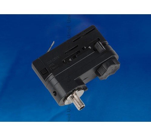 Адаптер для трехфазного шинопровода осветительного черный UBX-A61 BLACK 1 POLYBAG  09788  Uniel
