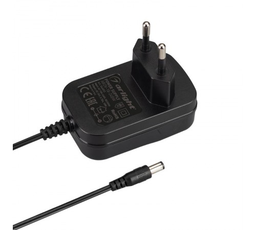 Блок питания ARDV-18-24BW (24V, 0.75A, 18W) (Arlight, Адаптер, 3 года)  044833  Arlight