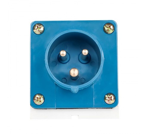 Вилка стационарная 513 2Р+РЕ 16А 220В IP44 EKF PROxima  ps-513-16-220  EKF