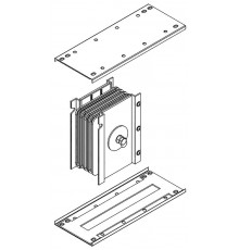 Блок соед. 1600А Al 3L+N+PER IP55   LB-1600A4-35-F-J  IEK