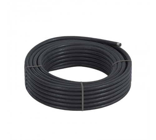 Металлорукав DN 10мм в гладкой PU оболочке, Dвн 10,0 мм, Dнар 15,0мм, 50м, цвет черный  607PU10N  DKC