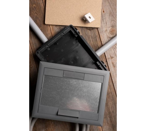 Коробка напольная под лючок C-Line 12  cl-knl-12  EKF