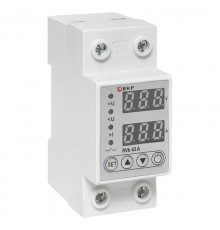 Реле напряжения и тока с дисп. RVb 63A  rvb-m63a EKF