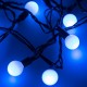 Светодиодная гирлянда ARD-BALL-CLASSIC-D23-10000-BLACK-80LED BLUE (230V, 3.5W)  025600  Arlight