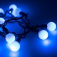 Светодиодная гирлянда ARD-BALL-CLASSIC-D23-10000-BLACK-80LED BLUE (230V, 3.5W)  025600  Arlight