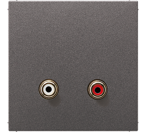 2x Cinch Audio (RCA) MAAL1021AN Jung