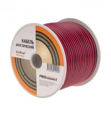 Кабель акустический 2х1,00 кв мм красно-черный (бухта 100 м)  01-6105-6  PROconnect