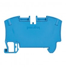 Пружинная клемма Viking 3 - однополюсная - 1 вход/1 выход - шаг 8 мм - синий  037202  Legrand