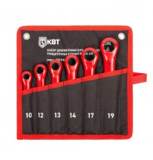 Набор диэлектрических накидных трещоточных ключей НИИ-29 серия ЭКСПЕРТ  92331  КВТ