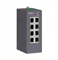 Промышленный неуправляемый коммутатор, 810/100Base-T(X) портов RJ45, 12-48В DC/18-30В AC, с резервированием  N1000-8T-P2  DKC