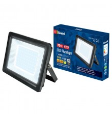 Прожектор светодиодный  ULF-F19-70W/6500K IP65 175-250В BLACK  6500К, черный  UL-00006738  Uniel