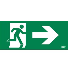 Этикетка самокл. 330х140мм "Фигура/стр. вправо"  LPC10-1-33-14-FNAPR  IEK