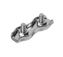 Зажим для троса Duplex 3 мм (2 шт) - ярлык ( 0,03 кг)  108072  Tech-KREP