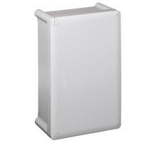 Коробка промышленная пластиковая - IP55 - IK07 - RAL 7035 - 270x170x86 мм - сплошная крышка  035970  Legrand