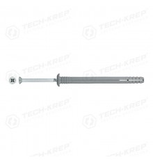 Дюбель-гвоздь полипропилен гриб. SM-G 6x80 (500шт) - накл. ( 3,225 кг)  125224  Tech-KREP