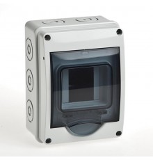 Щиток тусо о/п на 3 мод.с вертик.двер.160х130х91мм IP66  69003  Рувинил